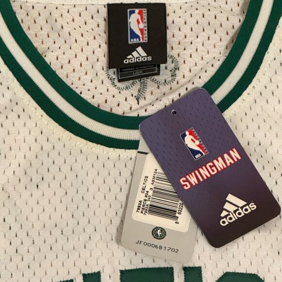 NWT adidas Paul Pierce #34 Boston Celtics Home Swingman Basketball Jersey Large - Picture 5 of 9